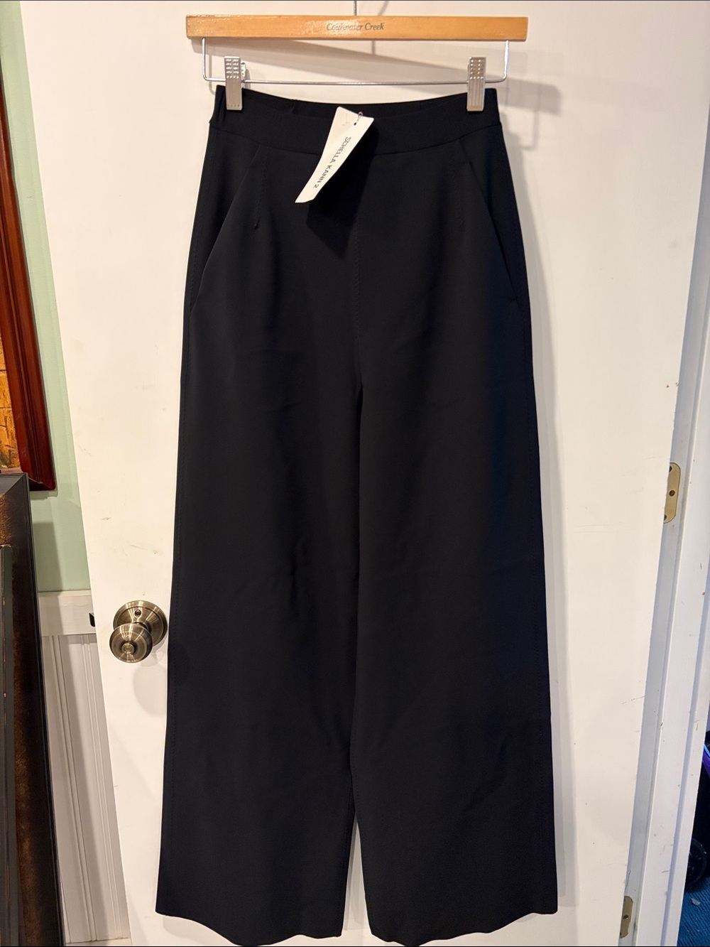 Schiella Kann 2 Black Wide-Leg Women's Pants